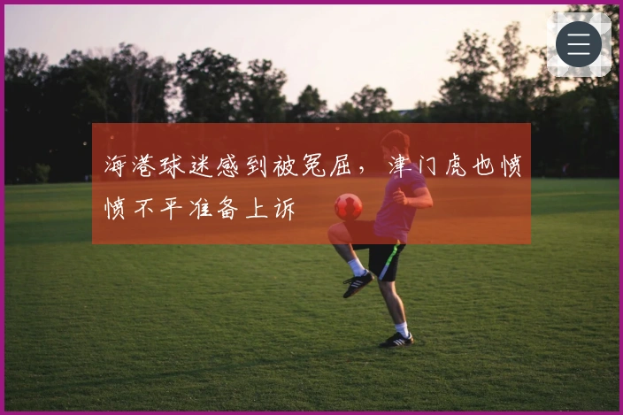 海港球迷感到被冤屈，津门虎也愤愤不平准备上诉