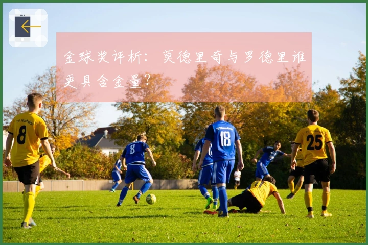 金球奖评析：莫德里奇与罗德里谁更具含金量？